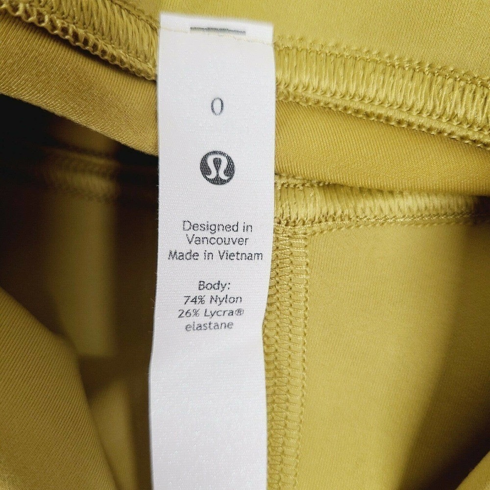 Lululemon Instill High-Rise Tight 25" Auric Gold size 0 - Picture 5 of 8